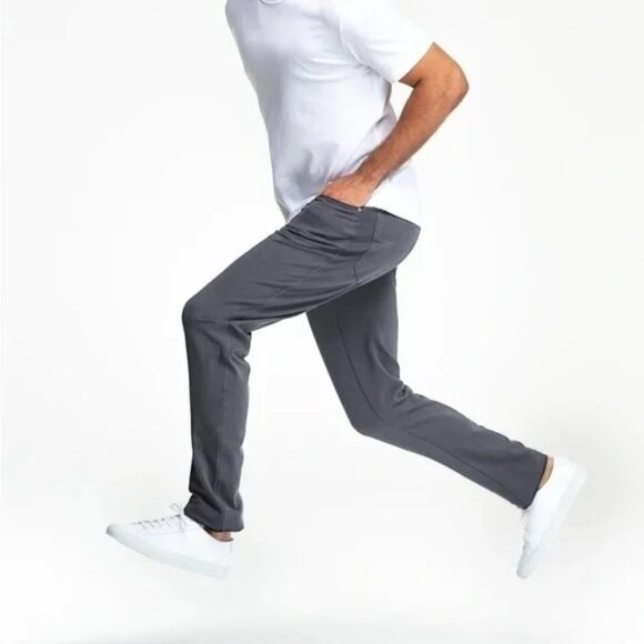 Swet Tailor All-In Slim Fit Stretch Pants Grey 32 x 32 - Picture 2 of 8